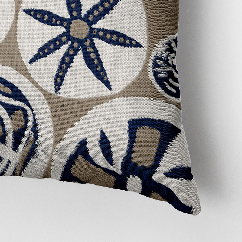 Housse de coussin carré et insert, 20 po X 20 po, Taupe