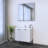 Lissia 31.5'' Single Bathroom Vanity with Manufactured Wood Top