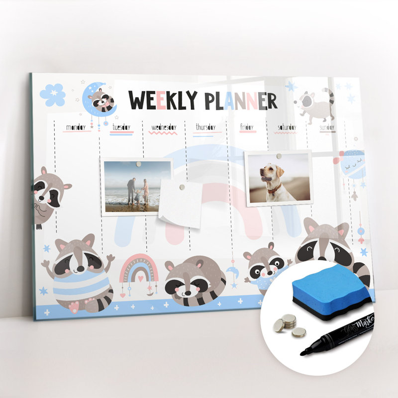 Magnetic Glass Dry Erase Board