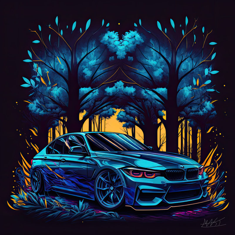 Reproduction sur toile non encadrée de la série 3 AMG III de surréaliste, H 36 po x l 36 po x P 1,5 po