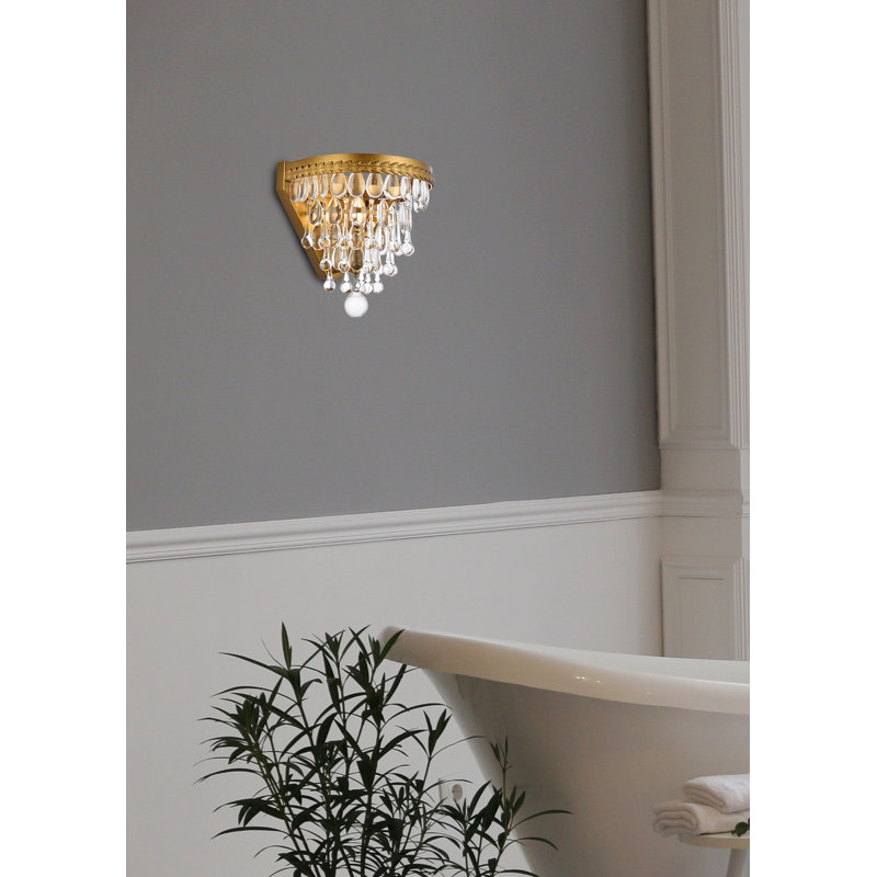 Plafonnier encastré 1 lumière Beno, Laiton