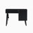 39" Retro Bohemian Style Wooden Makeup Vanity Set With Charging Plug&USB Port And Stool, Dressing Table With 3 Storage Drawers And 1 Rectangular Rattan Drawer-1020163320
