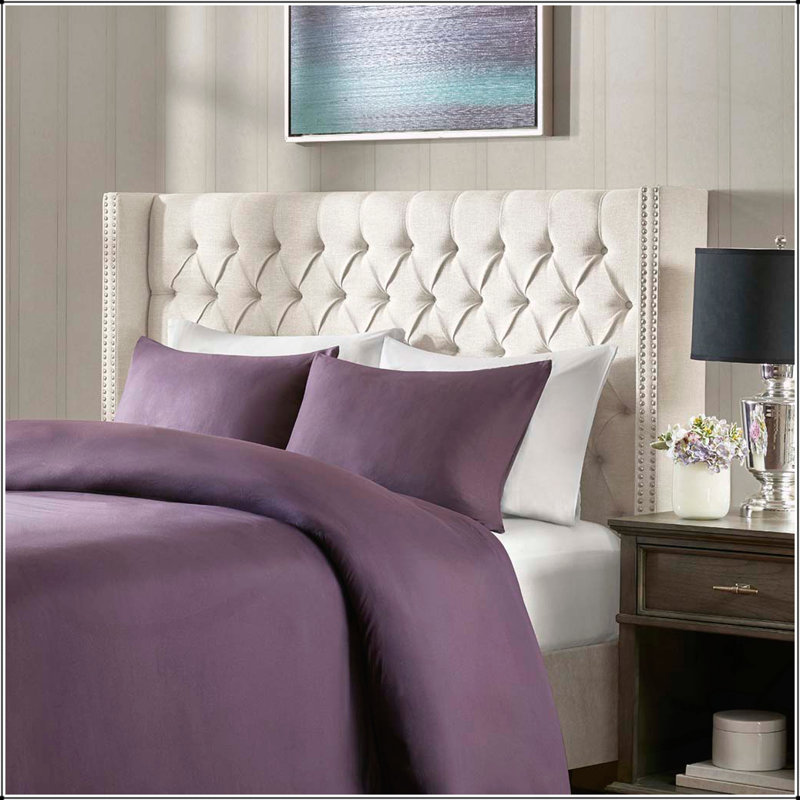 Tête de lit tapissier, Crème, Grand