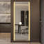Miroir de plancher mural pleine longueur à DEL