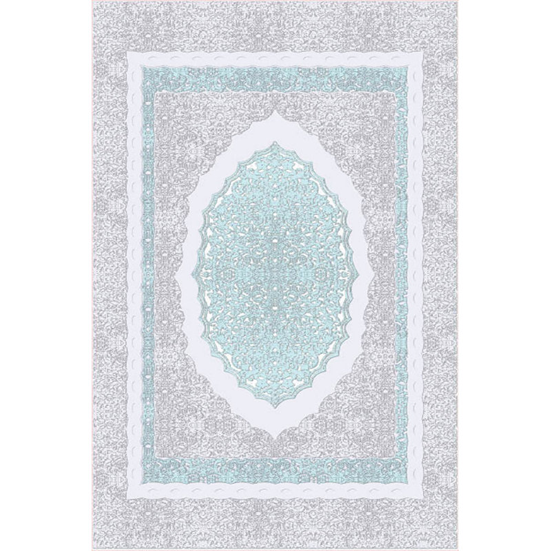 Luxurious Non-Slip Woven Carpet, 100% Velvet Fabric, 31.5 x 47.2 inches | Antibacterial, 13.5 mm Total Height, Machine Washable | Ideal for Living Room, Bedroom & Home Decor, Soft & Durable Design