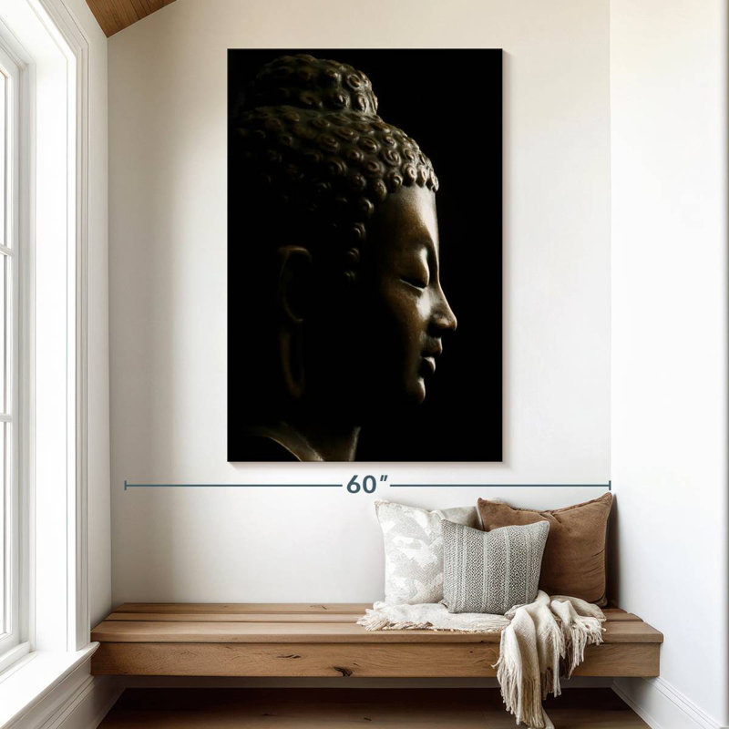 Bouddha silhouette Adella, H 51 po x l 34 po