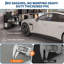 Tapis de sol pour garage 4 x 8 pi, PVC robuste, antidérapant et protecteur industriel (gris)-129507290