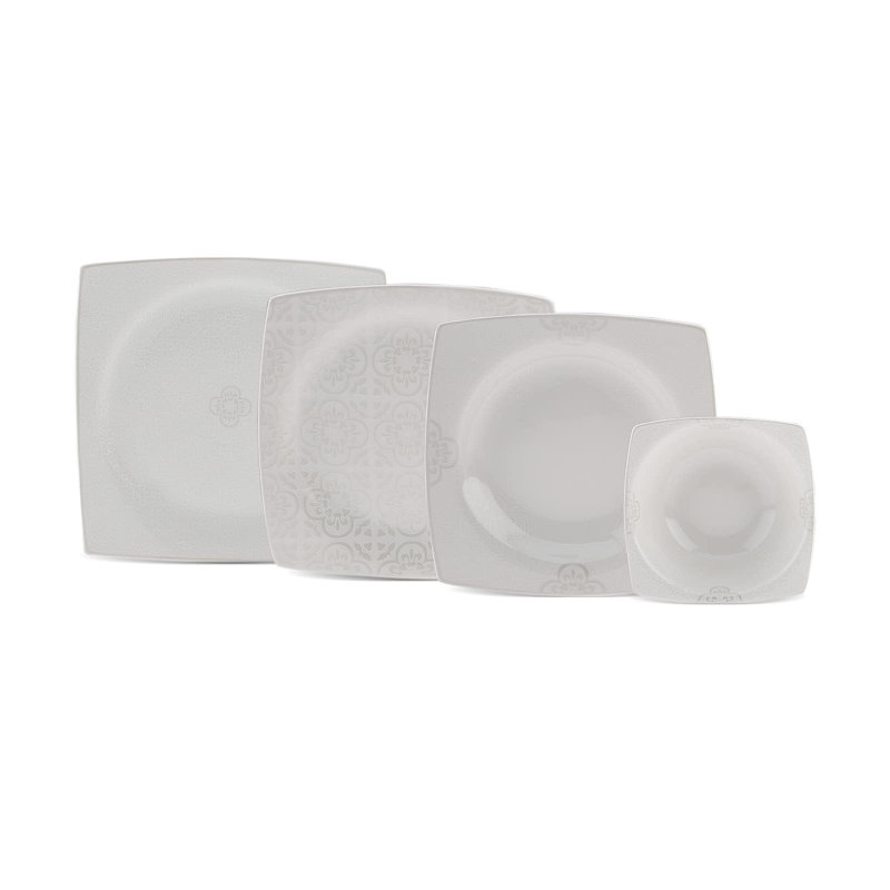Cooperstein Piece Ceramic Dinnerware Set - Service for 4