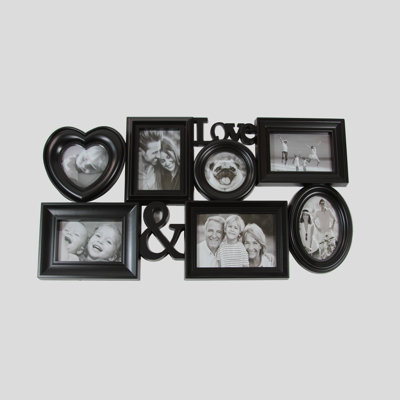 27" Multi-Sized Love Photo Collage Frame