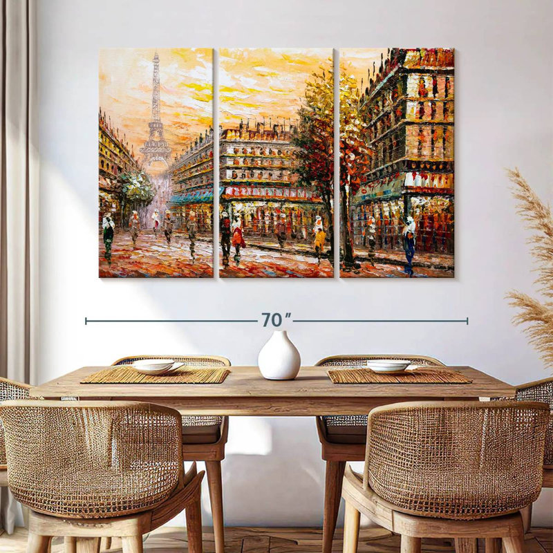 Europe, 42" H x 65" W