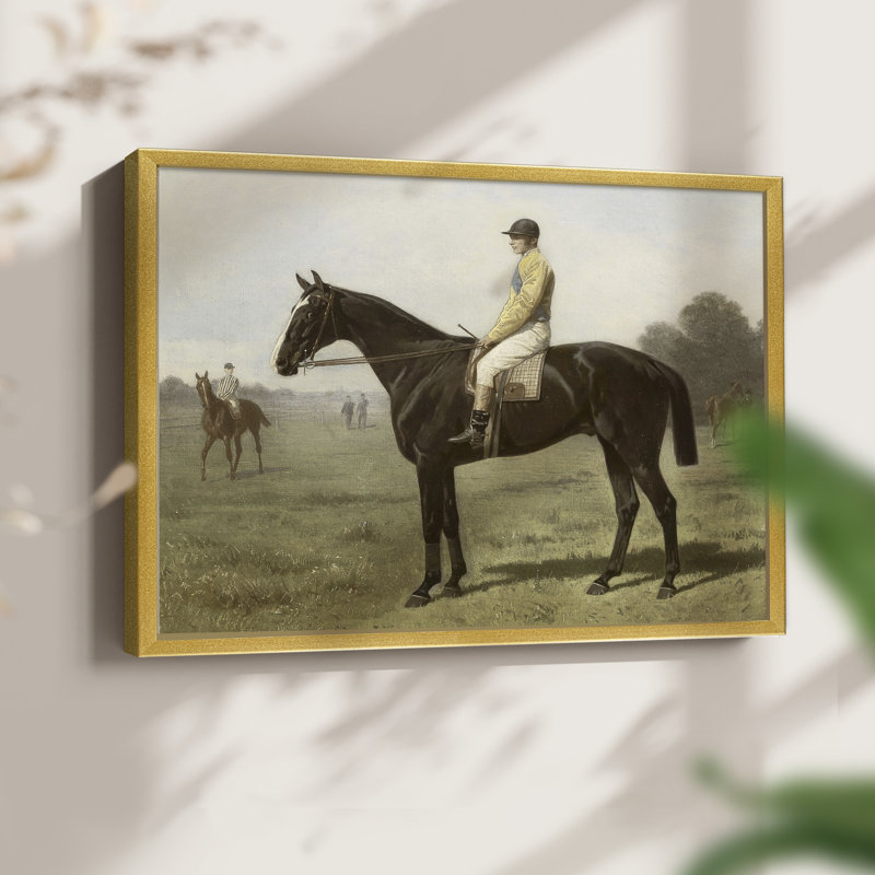 Faune rétro-XXXI - reproduction encadrée - réaménageable, H 11 po x l 14 po, Doré