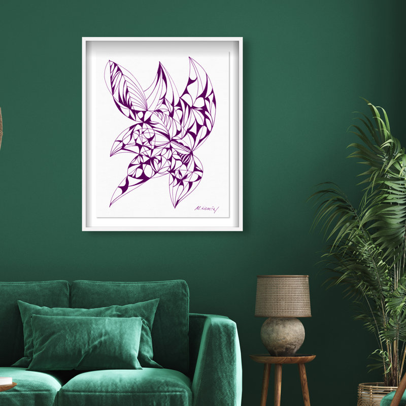 Manuel Roman - Starfish Print by Oliver Gal, 31.5"H x 25.5"W, White Shadowbox