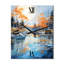 Horloge murale Beckerman - Lake River-2015287471