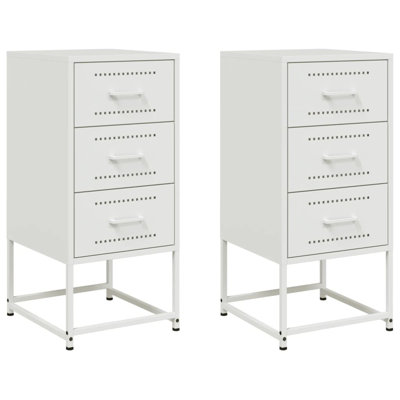 Raddatz 36cm W Steel Bedside Table
