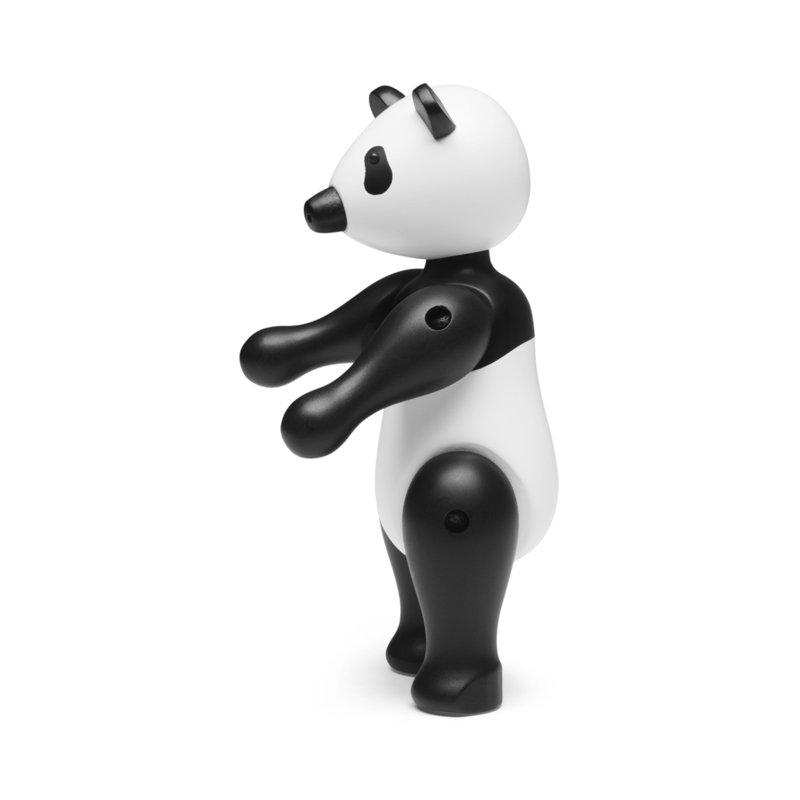 Pandabear Figurine, 9.8" H x 6.3" W x 3.7" D