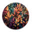 Horloge murale surdimensionnée en bois multicolore-1346964971
