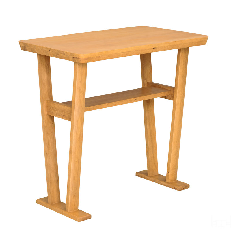 Modern Solid Wood Dining Table – Space-Saving Design