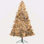 Arbre de Noël artificiel 7,5 pi avec 500 lumières claires et 1530 pointes, arbre de Noël enneigé avec base en métal et arbre de Noël articulé 7,5 pi-118034229