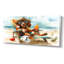 Décoration de chien brun teckel sur la plage II - Animal côtier-1645400543-1816167760