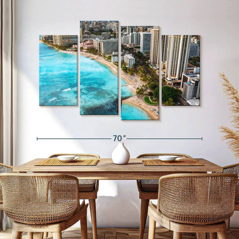 Gillard Waikiki Gillard Coastline, H 42 po x l 68 po