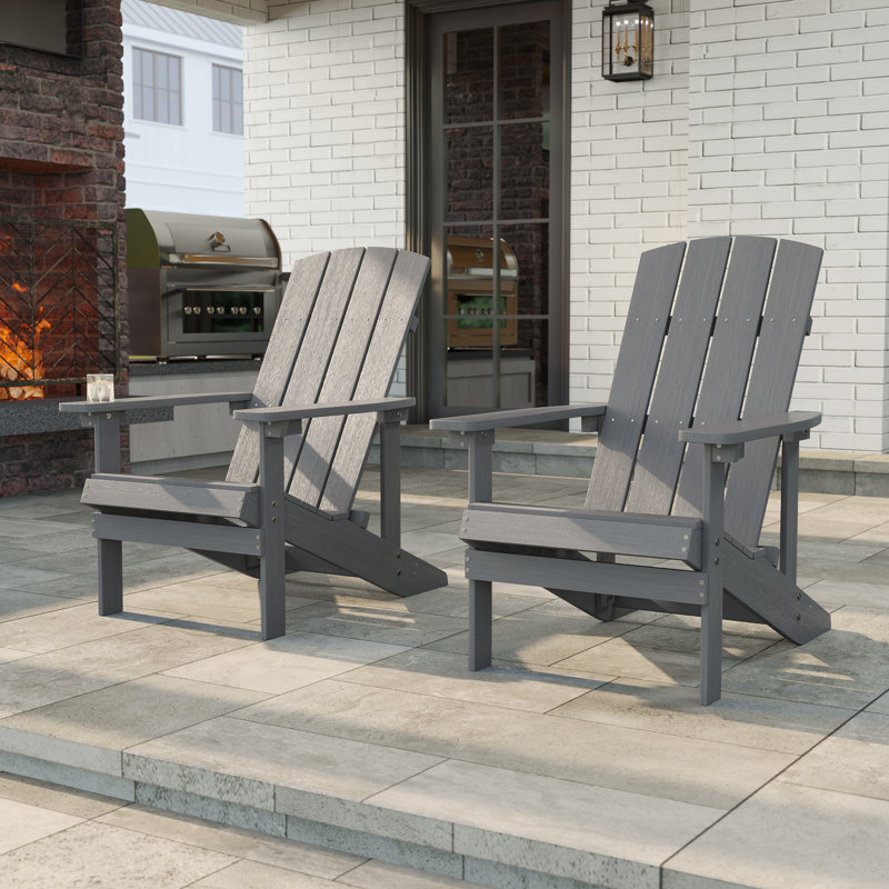 Fauteuil Adirondack de la collection SAMPS, Gris