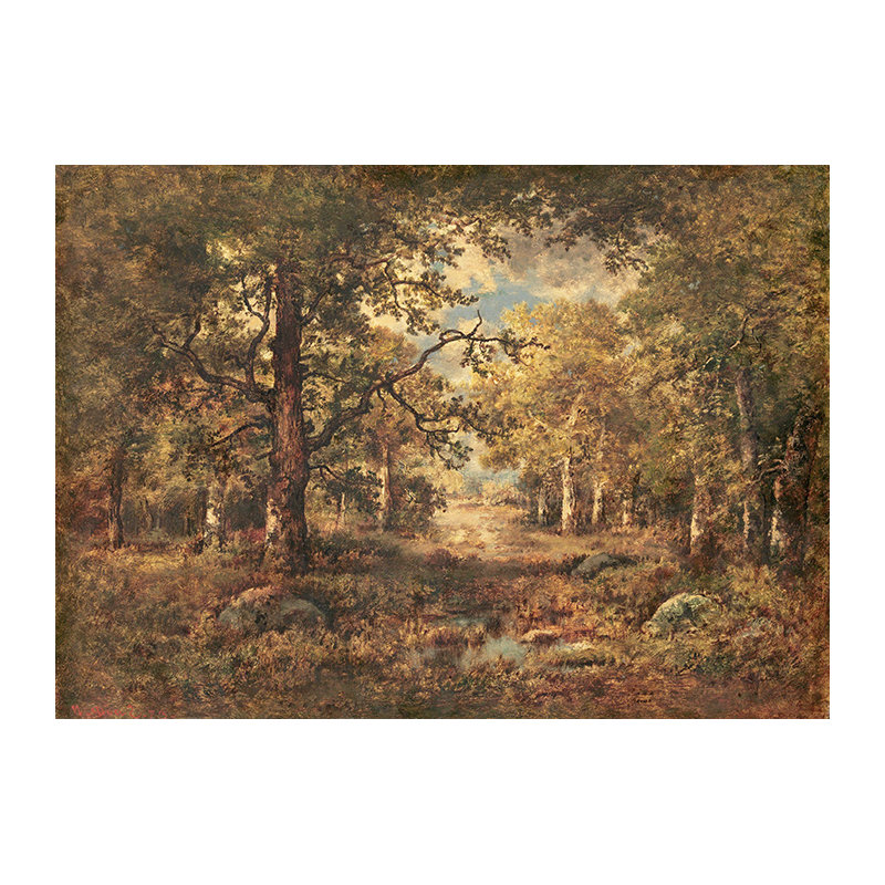 Dalila 1.52m x 1.04m Matte Mural, 208 x 146cm