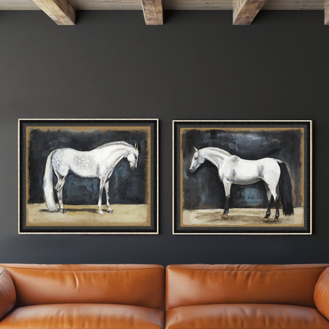 " 'Equestrian Studies VI' " Union Rustic