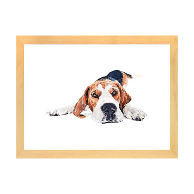 « Beagle Play Time » par Edwatercolours-impression