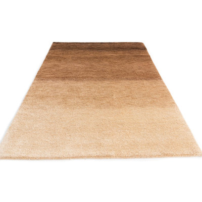 Tapis brun Kashkuli Gabbeh