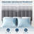 Upholstered Bed Frame with Adjustable Headboard-950108253