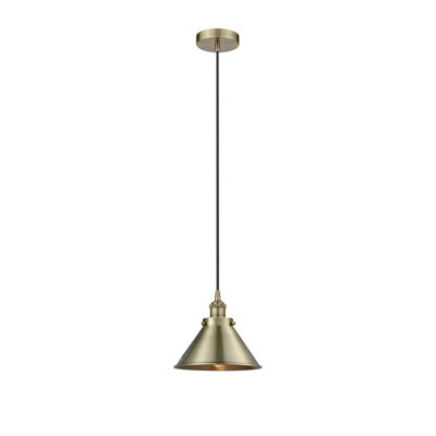Luminaire suspendu conique à 1 lumière Robert