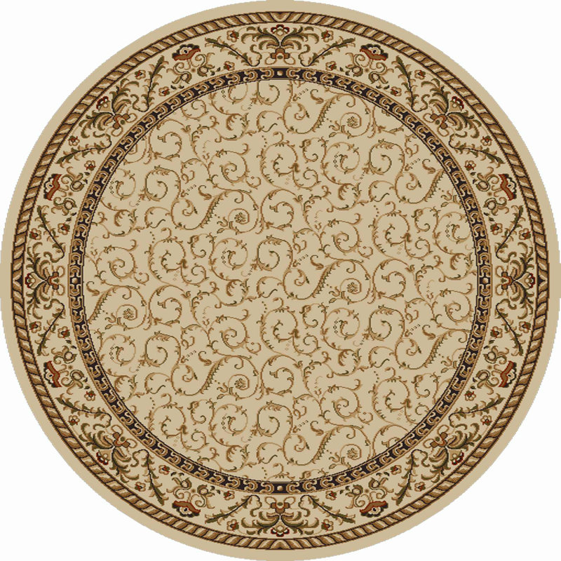 Tapis ivoire Murfreesboro, Rond 8 pi