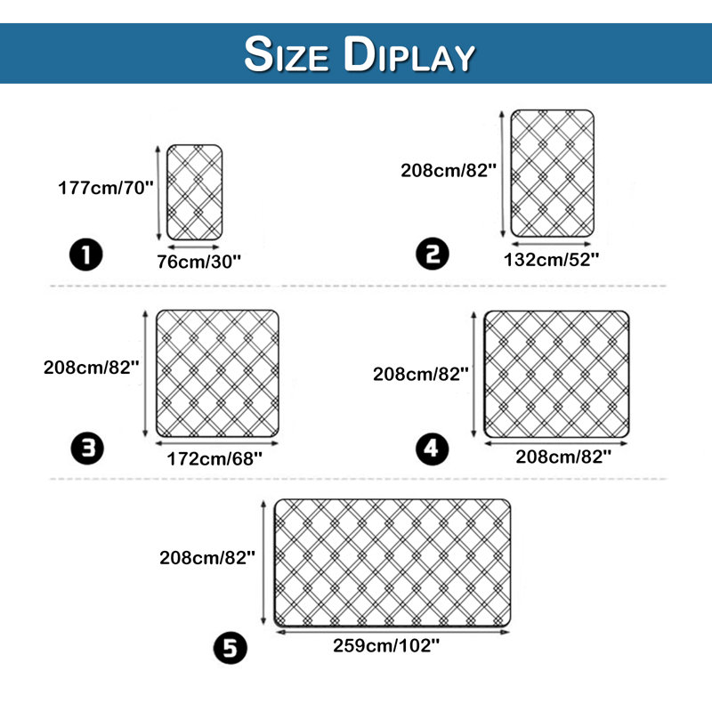 Danaysy Pet Bed Cover, 68" W x 82" L