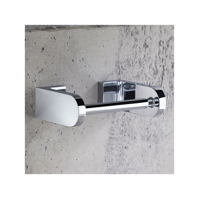 Equility Tissue Wall Mount Toilet Paper Holder, Polished Chrome