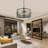 4 - Light Dimmable Lantern Drum Chandelier