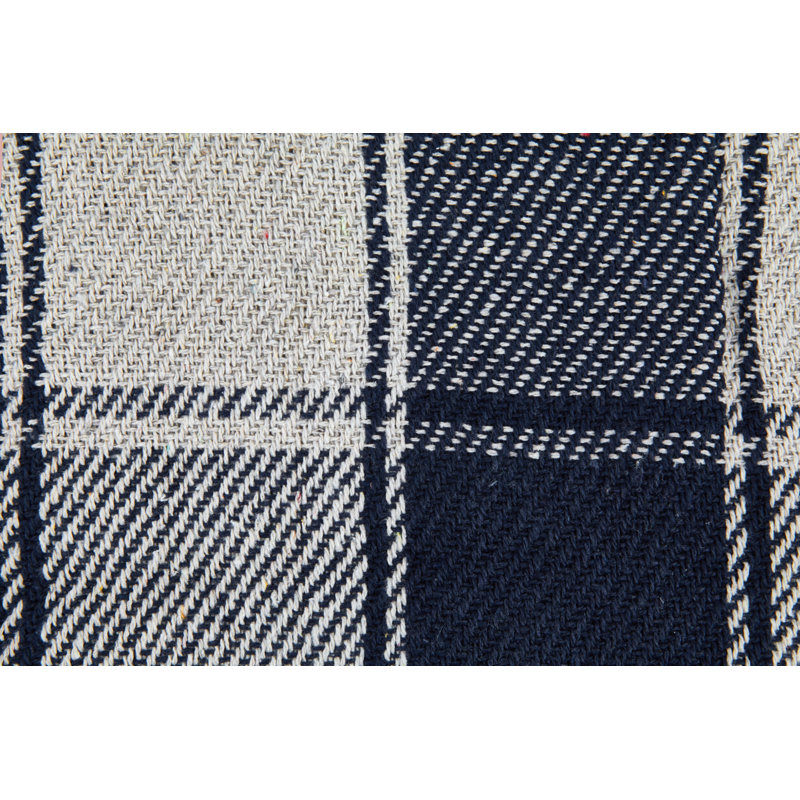 Allardt Throw Blanket, 178cm W x 254cm L, Navy Blue