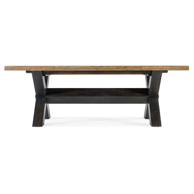 Big Sky Trestle Dining Table with 2-20in Leaves