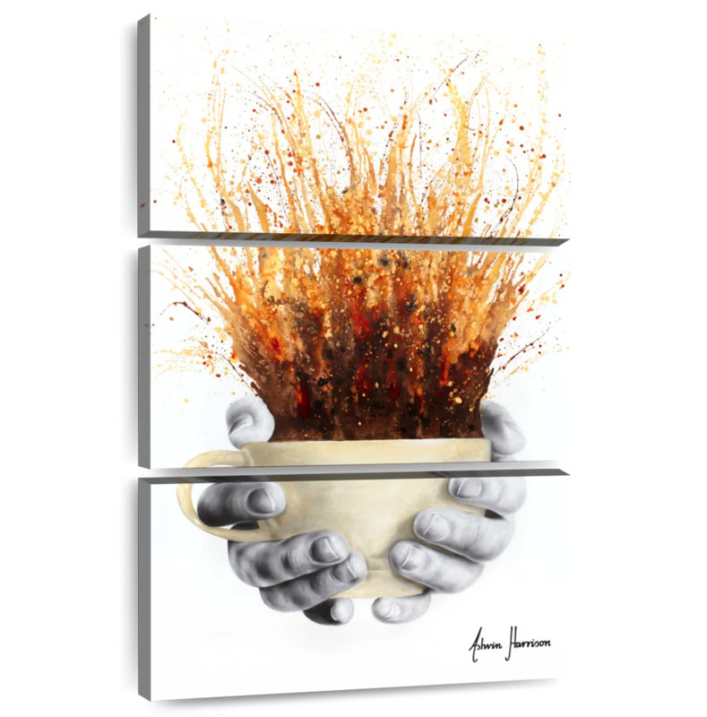Yarlin Coffee Coffee Coffee, 45" H x 28" W