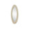 Merriam Oval Bone, Engineered Wood Mirror