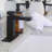 Single-handle Bathroom Faucet with Drain Assembly-64093320