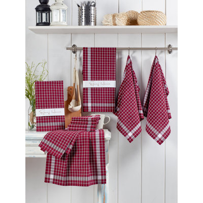 Premium Wash Towel Set, Claret Red & White | 100% Cotton, 17.7 x 25.6 inches | Soft, Absorbent, and Durable | Ideal for Home, Spa, Gym, and Travel | Gentle Wash Recommended, No Bleach