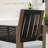 5-Person Brown Cedar Wood Gray Wicker Patio Outdoor Sofa Seating Group with Olefin Cushions, Rectangle Coffee Table-916874141