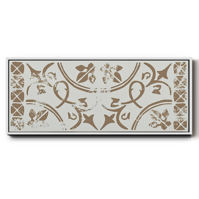 Ceramic Tile Collection - Framed Canvas, 20" H x 50" W