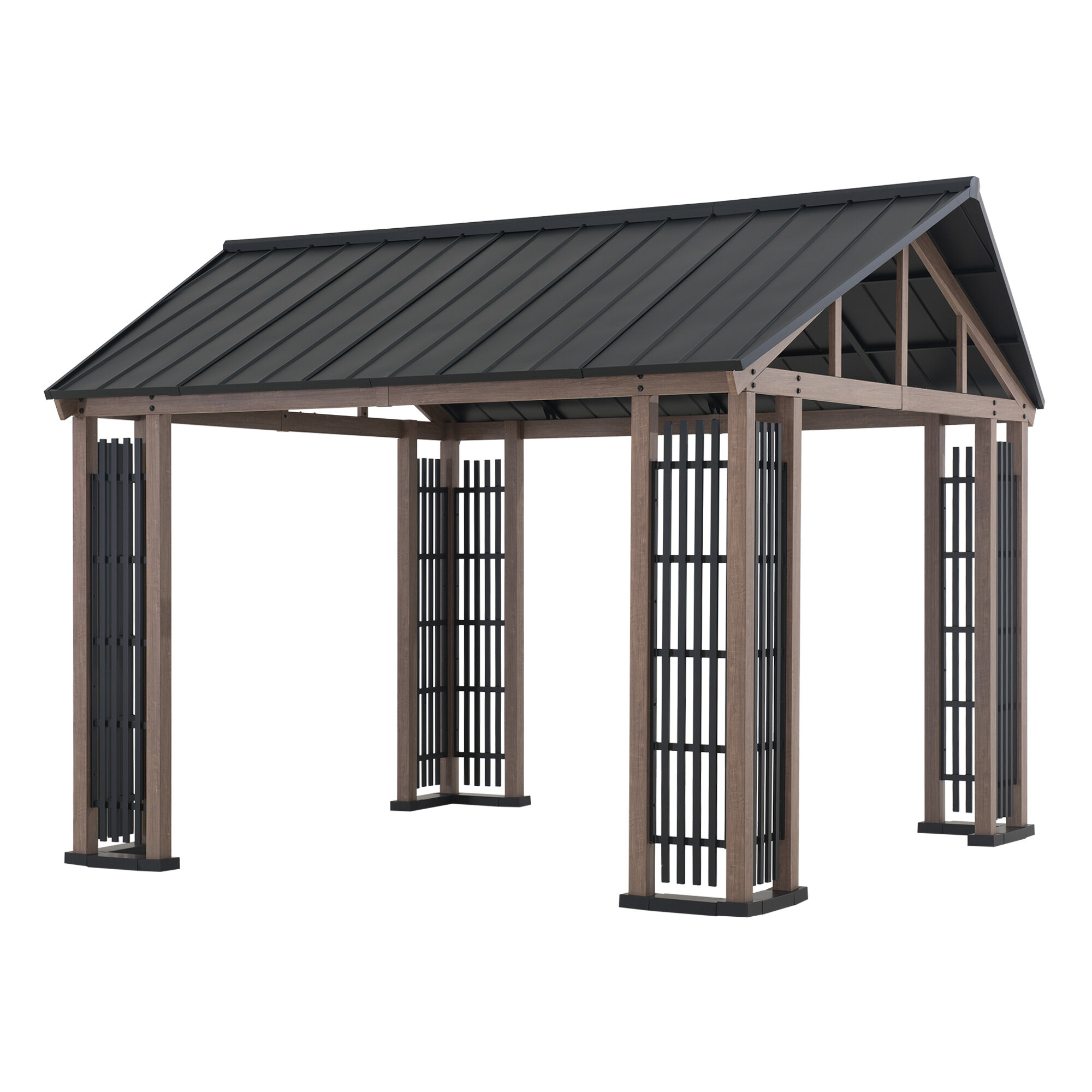 CoastShade Abri de jardin 10 pi x 12 pi avec abri de jardin et protection  contre la pluie avec filet - Wayfair Canada