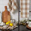 Cotton Waffle Tea Towel Kitchen Towel-2050098236