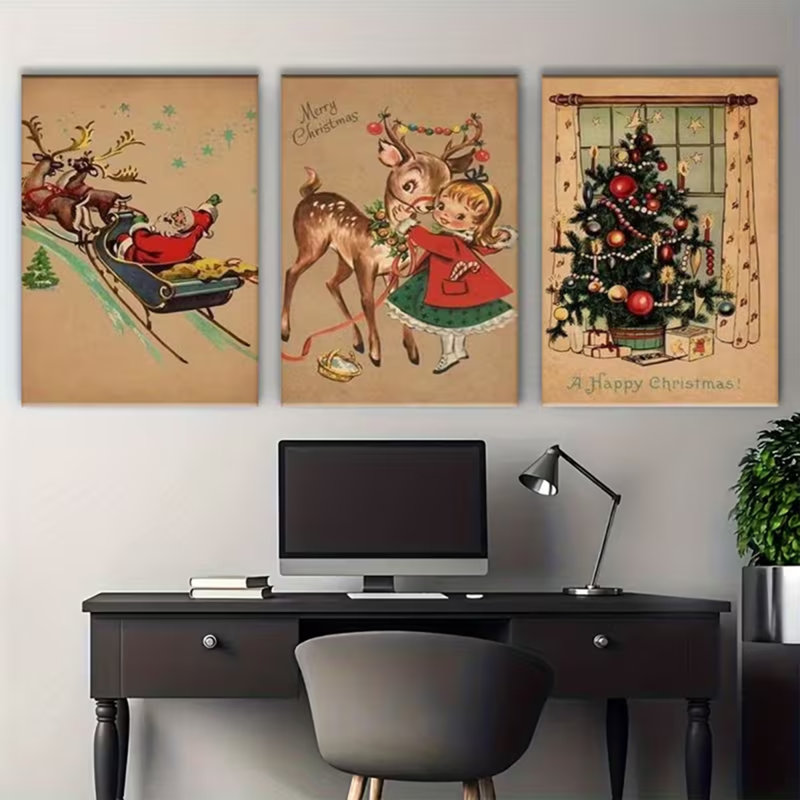 3 Piece Wrapped Canvas Print