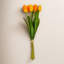 Vickerman 16"H Tulip Bundle of 5, 2 bundles per pa Tulip Faux Floral Arrangement-1404122196