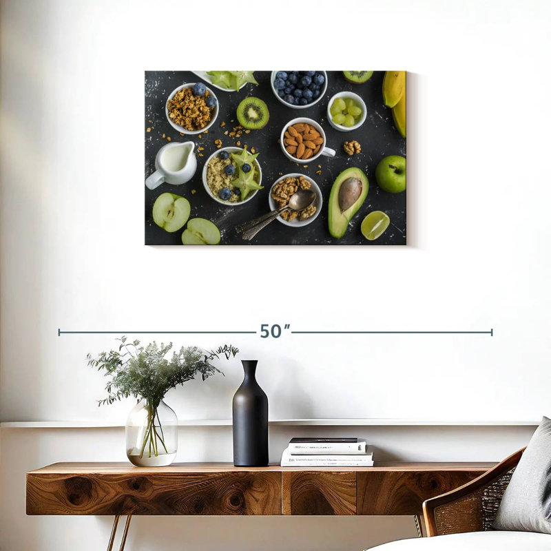 Yarlin Mixed Fruits And Nuts, 20" H x 30" W