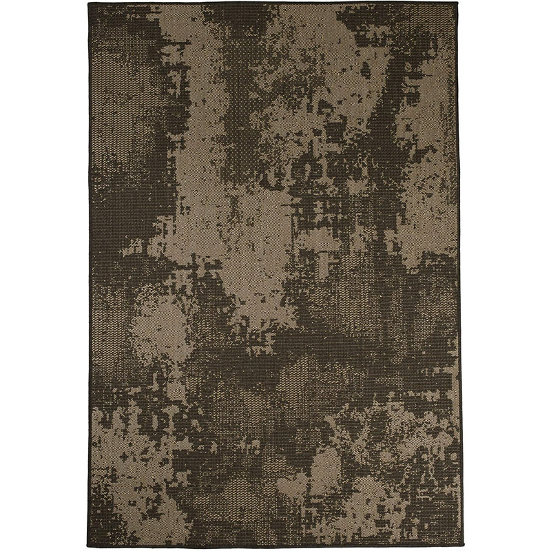 Tapis brun intérieur / extérieur, Rectangle 7 pi 10 po x 10 pi