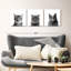 Trois chats, reproduction sur toile-1107530200